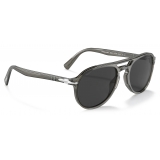 Persol - El Profesor Sergio - Grey / Grey - Sunglasses - Persol Eyewear