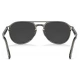 Persol - El Profesor Sergio - Grey / Grey - Sunglasses - Persol Eyewear