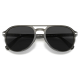 Persol - El Profesor Sergio - Grey / Grey - Sunglasses - Persol Eyewear