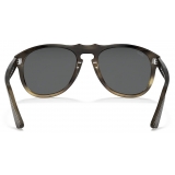 Persol - 649 Series - Horn - Light Brown Horn / Smoke - Sunglasses - Persol Eyewear