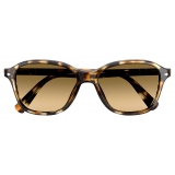 Persol - PO3244S - Giallo Striato Marrone / Marrone Sfumato - Occhiali da Sole - Persol Eyewear