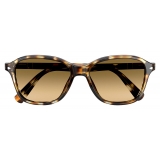 Persol - PO3244S - Giallo Striato Marrone / Marrone Sfumato - Occhiali da Sole - Persol Eyewear