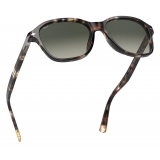 Persol - PO3244S - Striped Brown / Grey Gradient - Sunglasses - Persol Eyewear