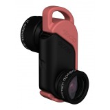olloclip - Active Lens Set - Black / Black Clip - iPhone 6 / 6s / 6 Plus / 6s Plus - Ultra-Wide Telephoto - Lens Set