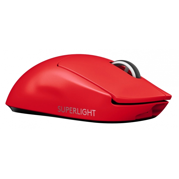 Logitech - Pro X Superlight Wireless Gaming Mouse - Red - Gaming Mouse