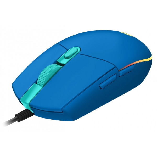 Logitech - G203 Lightsync RGB Gaming Mouse - Blue - Gaming Mouse