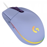 Logitech - G203 Lightsync RGB Gaming Mouse - Lilla - Mouse Gaming