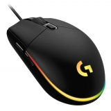 Logitech - G203 Lightsync RGB Gaming Mouse - Black - Gaming Mouse