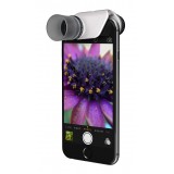 olloclip - Macro Pro Lens Set - White / White Clip - iPhone 6 / 6s / 6 Plus / 6s Plus - Macro 7X 14X 21X - Lens Set