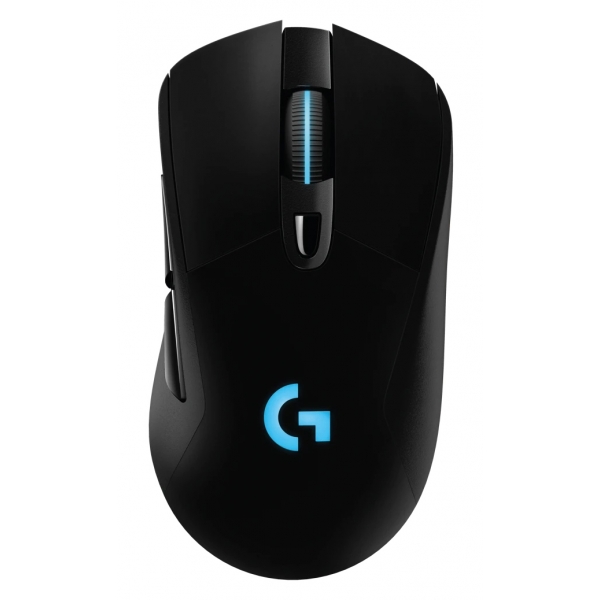 Logitech - G703 LIGHTSPEED Wireless Gaming Mouse with HERO Sensor - Black - Gaming Mouse