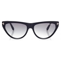 Tom Ford - Amber Sunglasses - Cat-Eye Sunglasses - Black - FT0990 - Sunglasses - Tom Ford Eyewear