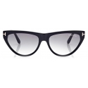 Tom Ford - Amber Sunglasses - Occhiali da Sole Cat-Eye - Nero - FT0990 - Occhiali da Sole - Tom Ford Eyewear