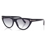 Tom Ford - Amber Sunglasses - Occhiali da Sole Cat-Eye - Nero - FT0990 - Occhiali da Sole - Tom Ford Eyewear