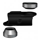 olloclip - 4 in 1 Lens Set for Otterbox Universe - Space Grey / Black Clip - iPhone 6 / 6s / 6 Plus / 6s Plus - Lens Set