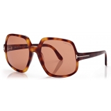 Tom Ford - Delphine Sunglasses - Butterfly Sunglasses - Dark Havana - FT0992 - Sunglasses - Tom Ford Eyewear