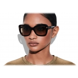 Tom Ford - Maeve Sunglasses - Occhiali da Sole a Farfalla - Havana Scuro - FT1008 - Occhiali da Sole - Tom Ford Eyewear