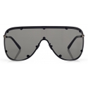 Tom Ford - Kyler Sunglasses - Mask Sunglasses - Matte Black - FT1043 - Sunglasses - Tom Ford Eyewear