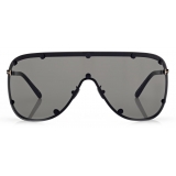 Tom Ford - Kyler Sunglasses - Mask Sunglasses - Matte Black - FT1043 - Sunglasses - Tom Ford Eyewear