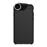 olloclip - Ollo Case - Nero Opaco Sfumato - iPhone 6 / 6s - Cover Trasparente iPhone - Cover Professionale