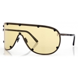 Tom Ford - Kyler Sunglasses - Mask Sunglasses - Matte Black Brown - FT1043 - Sunglasses - Tom Ford Eyewear