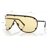Tom Ford - Kyler Sunglasses - Maschera - Nero Opaco Marrone - FT1043 - Occhiali da Sole - Tom Ford Eyewear