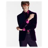 Tom Ford - Bronson Sunglasses - Occhiali Pilota - Havana Scuro Bordeaux - FT1044 - Occhiali da Sole - Tom Ford Eyewear