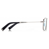 Tom Ford - Blue Block - Square Optical Glasses - Black Silver - FT5748-B - Optical Glasses - Tom Ford Eyewear