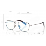 Tom Ford - Blue Block - Square Optical Glasses - Dark Ruthenium - FT5748-B - Optical Glasses - Tom Ford Eyewear