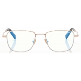 Tom Ford - Blue Block - Occhiali da Vista Squadrati - Grigio - FT5748-B - Occhiali da Vista - Tom Ford Eyewear