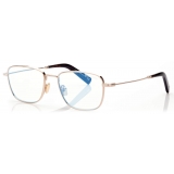 Tom Ford - Blue Block - Occhiali da Vista Squadrati - Grigio - FT5748-B - Occhiali da Vista - Tom Ford Eyewear