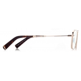 Tom Ford - Blue Block - Occhiali da Vista Squadrati - Grigio - FT5748-B - Occhiali da Vista - Tom Ford Eyewear