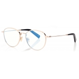 Tom Ford - Blue Block - Occhiali da Vista Rotondi - Grigio - FT5749-B - Occhiali da Vista - Tom Ford Eyewear