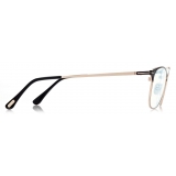 Tom Ford - Blue Block - Occhiali da Vista Squadrati - Nero - FT5750-B - Occhiali da Vista - Tom Ford Eyewear