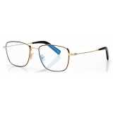 Tom Ford - Blue Block - Square Optical Glasses - Black Gold - FT5748-B - Optical Glasses - Tom Ford Eyewear