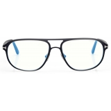 Tom Ford - Blue Block - Navigator Optical Glasses - Black - FT5751-B - Optical Glasses - Tom Ford Eyewear