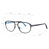 Tom Ford - Blue Block - Occhiali da Vista Navigatore - Nero - FT5751-B - Occhiali da Vista - Tom Ford Eyewear
