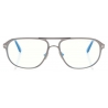 Tom Ford - Blue Block - Navigator Optical Glasses - Dark Ruthenium - FT5751-B - Optical Glasses - Tom Ford Eyewear