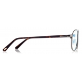 Tom Ford - Blue Block - Navigator Optical Glasses - Dark Ruthenium - FT5751-B - Optical Glasses - Tom Ford Eyewear