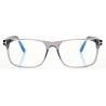 Tom Ford - Blue Block - Square Optical Glasses - Grey - FT5752-B - Optical Glasses - Tom Ford Eyewear