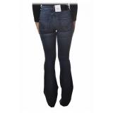 Dondup - Jeans Modello Gamba a Campana - Blu - Pantalone - Luxury Exclusive Collection