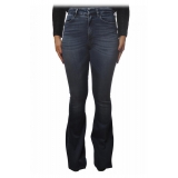 Dondup - Bell-shaped Model Jeans - Blue - Trousers - Luxury Exclusive Collection