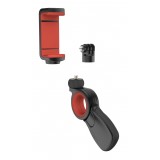 olloclip - Pivot - Black / Red - iPhone - GoPro - Samsung - Professional Staff Foto Video