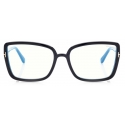 Tom Ford - Blue Block Butterfly - Butterfly Optical Glasses - Black - FT5813-B - Optical Glasses - Tom Ford Eyewear