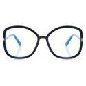 Tom Ford - Blue Block - Butterfly Optical Glasses - Black - FT5845-B - Optical Glasses - Tom Ford Eyewear