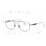 Tom Ford - Blue Block - Navigator Optical Glasses - Dark Ruthenium - FT5848-P - Optical Glasses - Tom Ford Eyewear