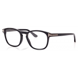 Tom Ford - Soft Square - Occhiali da Vista Squadrati - Corno Nero - FT5849-P - Occhiali da Vista - Tom Ford Eyewear