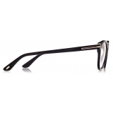 Tom Ford - Soft Square - Occhiali da Vista Squadrati - Corno Nero - FT5849-P - Occhiali da Vista - Tom Ford Eyewear