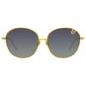 Linda Farrow - Occhiali da Sole Aviator Houston in Oro Chiaro - LFL1005C4SUN - Linda Farrow Eyewear