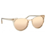 Linda Farrow - 136 C30 Cat-Eye Sunglasses in Ash - Linda Farrow Eyewear