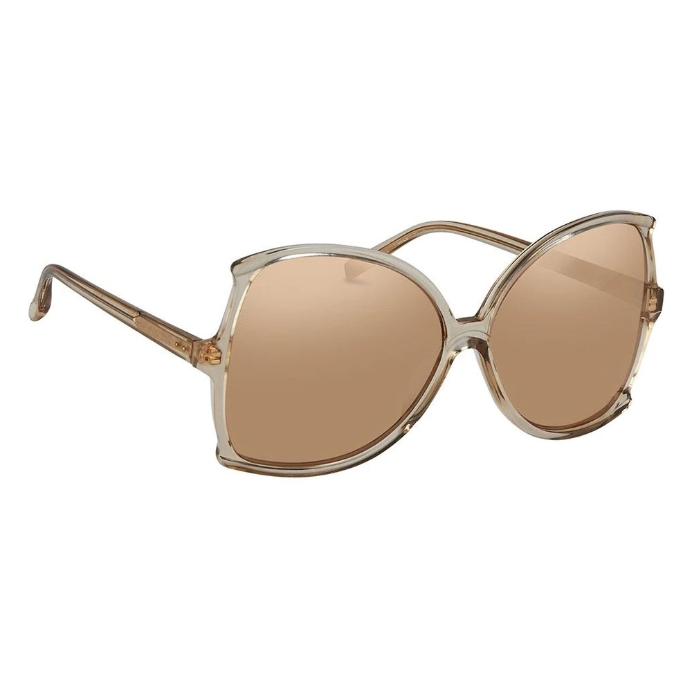 Linda Farrow 514 C4 Oversized Sunglasses In Ash Linda Farrow Eyewear Avvenice 